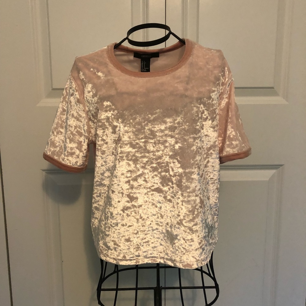 Forever 21 Velvet Shirt
